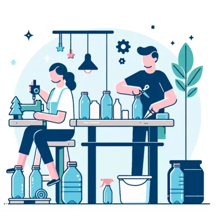 Cara Membuat Kerajinan Tangan dari Botol Plastik