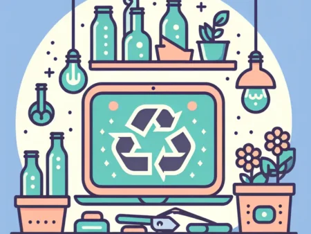 Mendaur Ulang Botol Kaca Menjadi Dekorasi Rumah