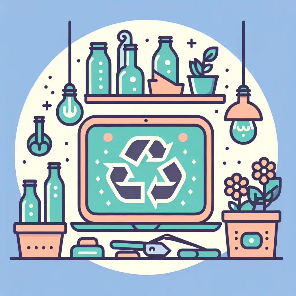 Mendaur Ulang Botol Kaca Menjadi Dekorasi Rumah