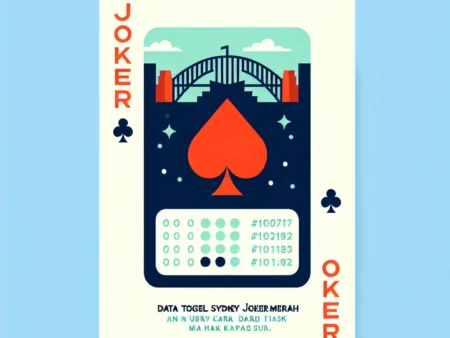 Data Togel Sydney Joker Merah