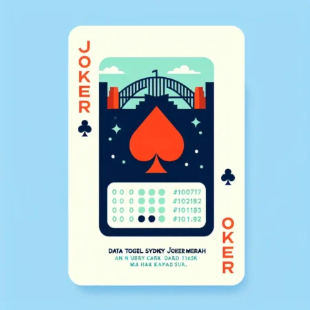 Data Togel Sydney Joker Merah