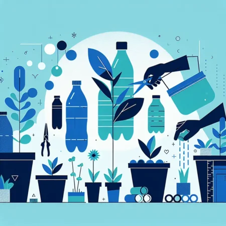 Cara Membuat Pot Tanaman dari Botol Plastik Bekas