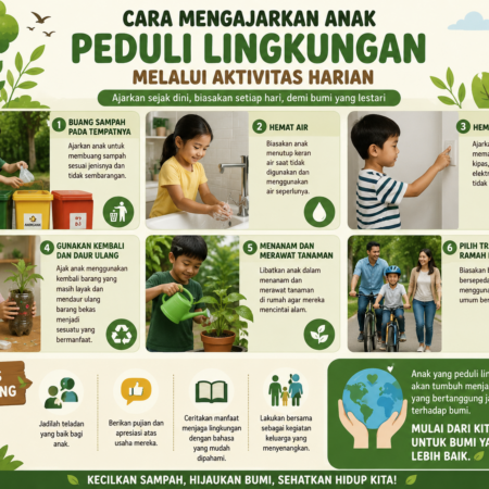 Cara Mengajarkan Anak Peduli Lingkungan Melalui Aktivitas Harian
