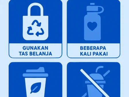 Panduan Mengurangi Penggunaan Plastik Sekali Pakai