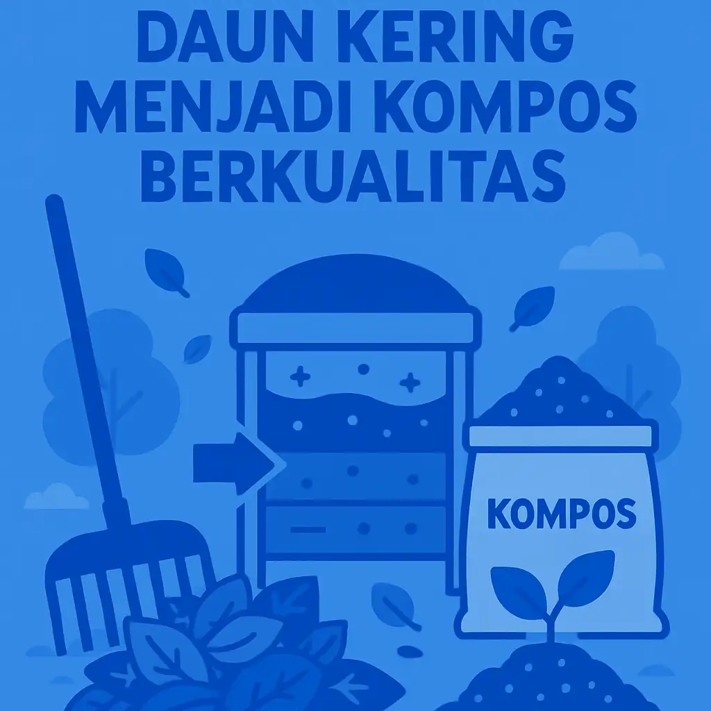 Cara Mengolah Daun Kering Menjadi Kompos Berkualitas